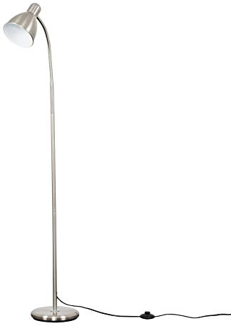 MiniSun | Modern Brushed Chrome Adjustable Reading/Craft Floor Lamp | Floor Lamps & Torchieres, Home Décor, Improvement & Lifestyle Essential