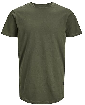 Jack & Jones Homme Jjenoa Tee SS Crew Neck Noos T-Shirt Not Applicable, Nuit de la forêt, L