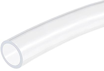 sourcing map Tube en vinyle transparent en PVC - 20 mm x 25 mm x 2 m (DI x DE) - Tuyau en plastique - Tuyau d'air et d'eau