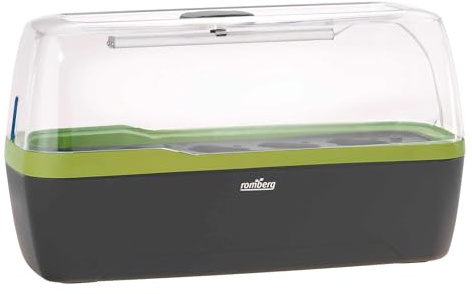 Romberg BoQube L Plus (Pflanzsystem, Farbe Weiß-Pflaume, PAK-frei, lebensmittelecht, mit Belüftung + LED Beleuchtung) 16294393