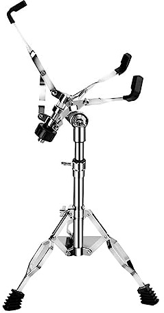 Tyenaza Snare-Drum-Ständer, Universeller Verstellbarer Übungs-Pad-Halter aus Kohlenstoffstahl Für Snare-Drum-Anfänger(Snare Drum Stand)