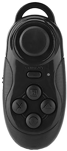 Wireless Remote Gamepad, Tragbarer Game Bluetooth Controller Joystick Selfie Timer Remote Controller für und Android