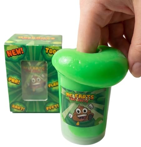 Mr. Farts - Furzknete - Partytütenfüller - Kinder Schleim Töpfe - Furz Noise Maker - Prank Stuff - Perfekte Weihnachtsstrumpffüller - Lustige Kinderspielzeug