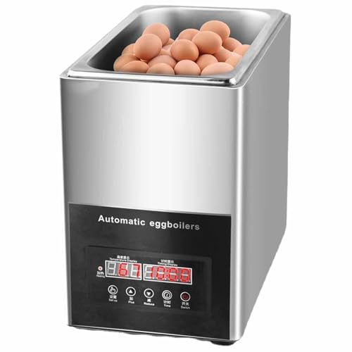 800W Egg Boiler Cooker,Commercial Egg Boiler Machine,Electric Egg Cooker,for Soft,Medium,Hard Boiled Eggs,Egg Boiler with Auto Shut Off,110V