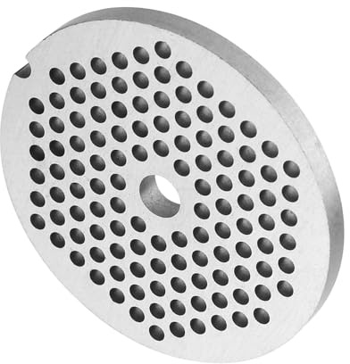 WPKD BLUEIY Plaque de Hachoir à Viande,Disque de Hachoir à Viande en Acier au Carbone,pour Hachoirs et Mélangeurs de Cuisine Domestique(3mm)