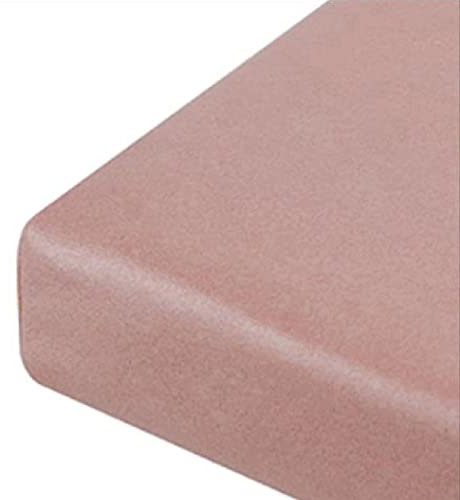 Home Schaumstoff Stuhl Kissen,Durable Sitzkissen Waterproof Latex for Patio Furniture Breathable Pink Seat Cushion with Nonslip Bottom Ideal for Bench and Office Chair(Pink)