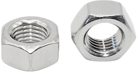 Mutter | Sechskantmutter | Feingewinde Standard DIN 934 ISO 4032 Edelstahl A2 | V2A rostfrei M10 M12 M16 M18 M20 M22 M24 M27 M30 M36