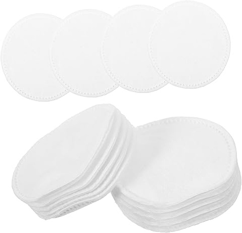 Didiseaon 200 Stück Make Up Wattepads Verdickt Dreilagig Reinigungspads aus Baumwolle für Gesicht und Tägliche Hautpflege