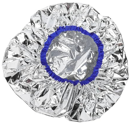HEALEEP haarpflegehaube silberne aus aluminiumfolie mit konstanter temperatur leicht gleichmäßige wärmeverteilung für sauna und salonanwendung