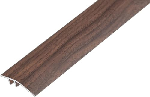 LJTHUU Wide Threshold Trim 1.7 x 35 Metal Transition Strip for Carpet to Vinyl Tiles Wood Laminate Flooring Perfect Angle Door Flooring Solution by Hazy Time