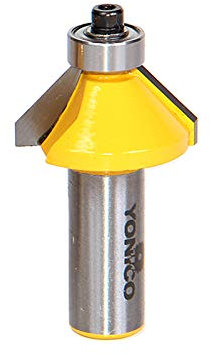 Fresa per smussare / smussare - medio - gambo 1/2 - 13105 45â ° 1/2-pollice