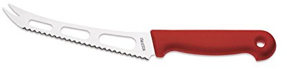 Giesser seit 1776 - Made in Germany - Käsemesser rot, Basic Red, Klinge 15 cm, rutschfest, Weichkäsemesser spülmaschinenfest, rostfrei