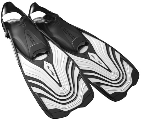 SEAC Vela OH, Aletas de Snorkeling y Piscina con Correa Ajustable