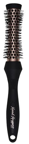 Denman DHH1RRG Brosse à boucler en céramique thermique pour brushing, lissage, boucles définies, volume et lifting des racines Doré rose et noir Taille XS