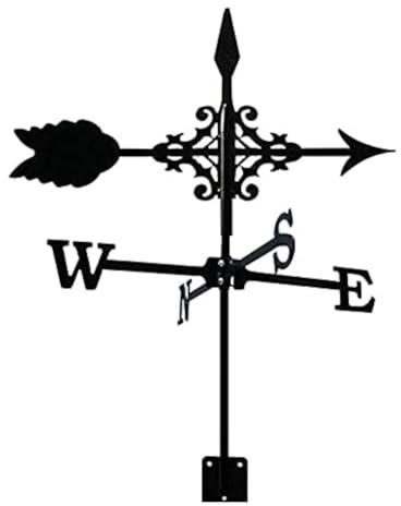 Okeeyseda Squisito Ornamento per Banderuola in Metallo Banderuola in Metallo con Ornamento