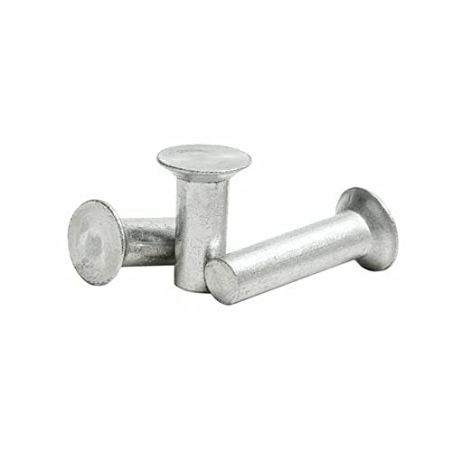 1000 Stück Aluminium Senkkopf solide Nieten Befestigungen für RC Drohnen LKW Rennwagen Motherboards Micro-Motoren Zubehör M4 x 6 mm