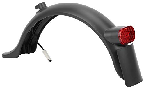 SUNGOOYUE Hinterer Kotflügel Für Elektroroller, Hinterer Kotflügel Für Elektroroller, Für M365 PRO 2 Elektroroller-Ersatzteile (Kotflügel hinten mit Rücklicht)