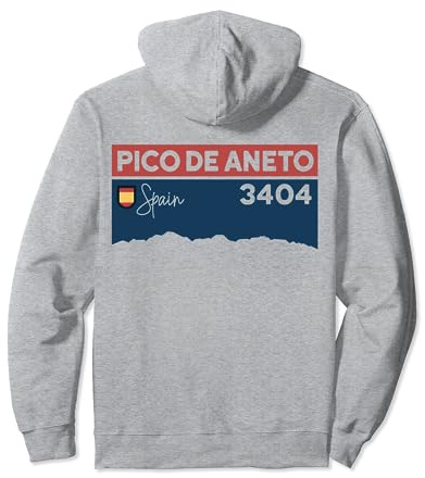 Pico de Aneto Skitour Hike Pirineos Maladeta Senderismo Regalo Sudadera con Capucha