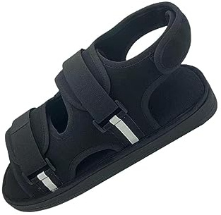 yuwqqoajv Convenient and Essential Cast Shoe for Toe Plaster Cast Boot Safe Rubber Toe Plaster Cast Boot Post Op Shoe Gypsum Shoe, S