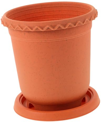 VANZACK 2 Sets Blumentöpfe für Den Garten Dicker Pflanzkübel Aus Kunststoff Stabiler Pflanztopf für Zuhause Büro Balkon Hof
