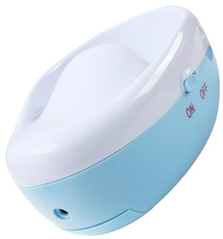 BESTYASH Recipiente Eléctrico para Remojar Uñas Función de Nutrición de Cutículas Uñas, Material Abs, Color Azul, Adecuado para Uso en Salón y Hogar