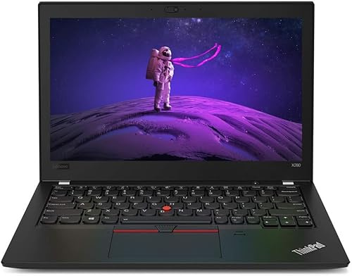 Lenovo Thinkpad X280 Business Laptop, 12.5-Inch (1366x768), Intel Core i5-8250U, 8 GB RAM, 256 GB SSD, QWERTY Keyboard, Windows 11 Pro (Renewed)