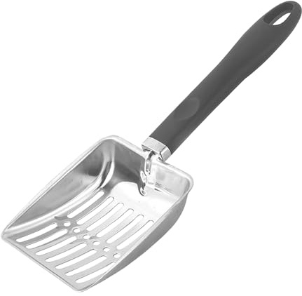 Charcoal Ash Strainer - Stainless Steel Coal Shovel | Fireplace Ash Strainer 32cm Heat Resistant Coal Shovel Hollowed Ash Scoops for BBQ Charcoal Grill Garden C