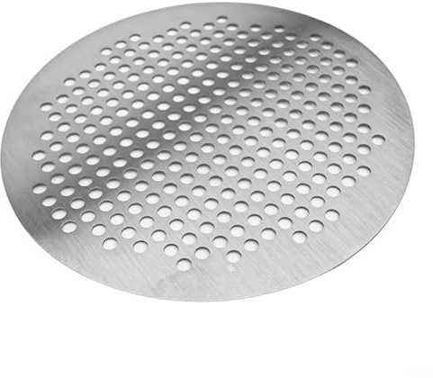 Tapa de acero inoxidable para desagüe de ducha para baño, filtro redondo de pelo y desechos, grado 304, resistente al óxido, se adapta a 6 cm a 16 cm de profundidad (16 cm)