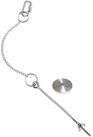 TOPBATHY Comedero Colgante para Gallinas de Acero Inoxidable con Bandeja, Herramienta para Alimentar Pollos y Aves Grandes, Soporte para Frutas y Verduras, Porta Verduras para Pollo,
