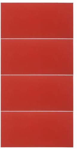 TOMETURE 4 hitzebeständige Silikonmatten für Transferpressen, 10 x 20 cm große, rutschfeste Schutzmatten für Sublimationsdruck, Ersatzteile für die Wärmeisolierung