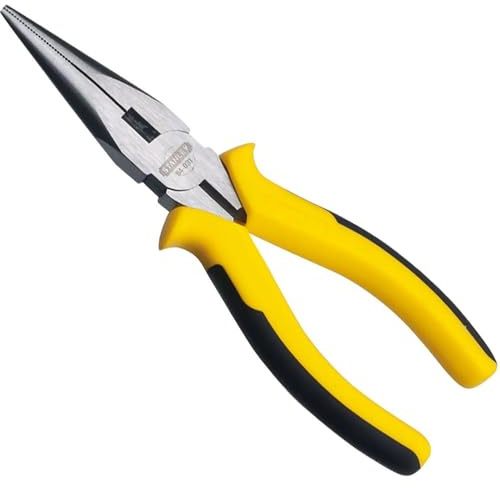 Stanley 84-031W 6-Inch Bi-Material Long Nose Cutting Plier