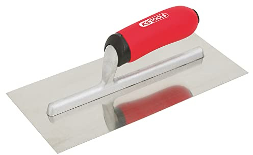KS Tools 144.0458 Platoir droit Lame inox Manche bi-composant Diamètre 130 x 280 mm