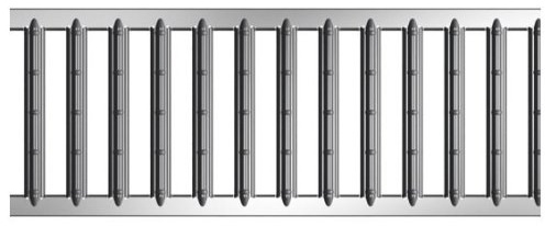 ACO Self® Stegrost Stahl verzinkt 50 cm (Länge)