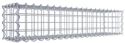 Gabiona | Gavión rectangular | jaula de malla para rellenar con piedra | resistente a la intemperie | con malla de alambre especial | fabricado en Alemania