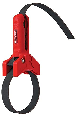 RIDGID 42478 Poignée de tube STRAPLOCK, clé à lanière de 80 mm à 200 mm