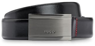 HUGO Herren gexter-l_sz30 G rtel, Schwarz001, 120 EU