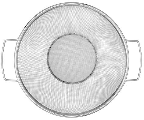 Lurch 210281 - Colador con pie estable de acero inoxidable (diámetro de 25 cm)