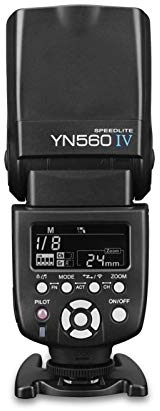 Yongnuo YN560 IV Universal 2.4G Wireless Speedlite On-Kamera Master Slave Speedlight GN58 High Speed Recycling Ersatz für Canon Nikon Sony DSLR Kamera