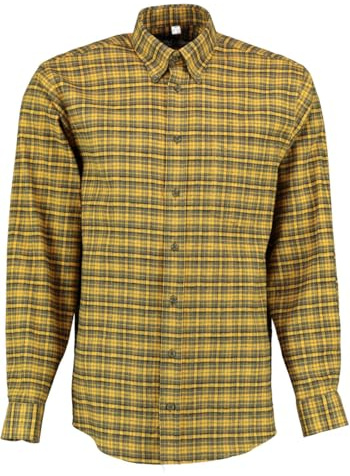 TOM COLLINS Herren Hemd Langarm Jagdhemd mit Button-Down Kragen Kreldo