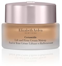 Elizabeth Arden - Ceramide Lift and Firm - Creme-Lifting- und -Festigungswassergrundierung, mittlere bis vollständige Abdeckung, Anti-Aging & Feuchtigkeitsspendend, Farbton 10-Beige/400N - 30 ml