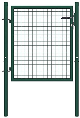 AUUIJKJF Home Items, Zauntor, Stahl, 100 x 75 cm, Grün, Anzugmöbel
