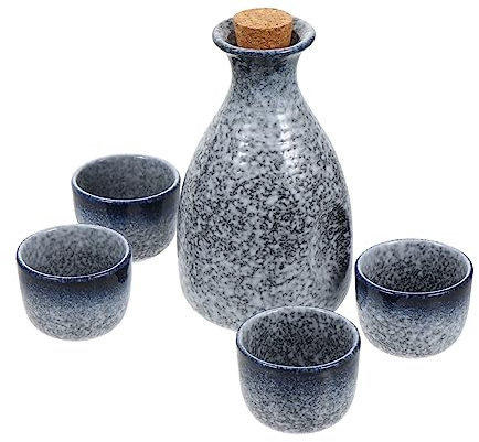 LABRIMP 1satz Japanischem Sake-Topf Und Keramik Für Sake-Kultur Für Feiern Und Hochtemperaturbeständig Verarbeitung Ränder