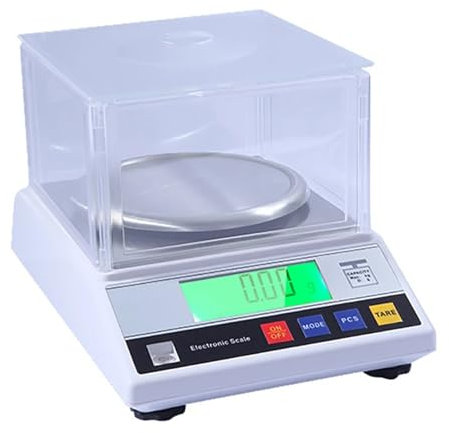 Básculas digitales, Balanza electrónica de 300/600/1000g, alta precisión, 0,01g, joyería eléctrica Digital, gramo, moneda de ma dorada, balanza de banco de laboratorio BT457B para almacén, hogar(1000g