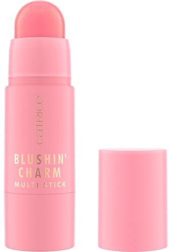 Catrice Cosmetics Blushin' Charm Multi Stick Blush en Stick, Résultat Instantané, Naturel, Sensation de Rosée, Chatoyant (5.5 g)