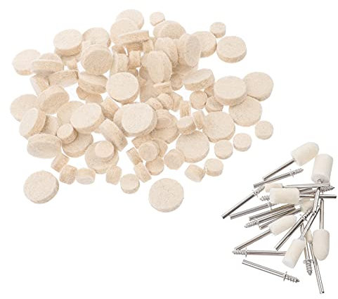 GRIRIW 120-teiliges Auto-poliermopp-set Auto-polierrad-set Für Polnische Ausrüstung