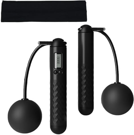 Seilloses Springseil, schnurloses Springseil für Erwachsene, Workout-Übung, Cardio, intelligenter digitaler Schwerkraftball, Springseil ohne Seil für Zuhause, Workout-Ausrüstung für Damen und Herren