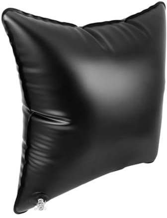 Homoyoyo Aufblasbares Tragbares PVC-Sofa-Kissen Verstellbares Halbtransparentes Deko-kopfkissen Für Reisen Büro Und Zuhause Mit Komfortabler Nacken