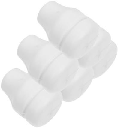 HAMPPLIES 6pcs Wooden Cord Knobs for Window Blinds Pull Cord Tassels for Roman Shades Compatible with Various Blind Types for Replacement and Repair