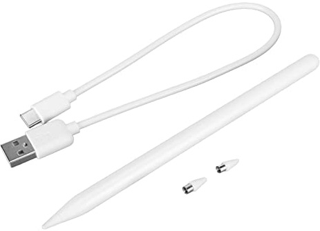 Yctze Pen de Pantalla Capacitiva - Bolígrafos de Alta Sensibilidad de Rechazo de la Palma con 2 Consejos de Reemplazo Todos los Dispositivos - Dibujo Ideal y Toma de Notas