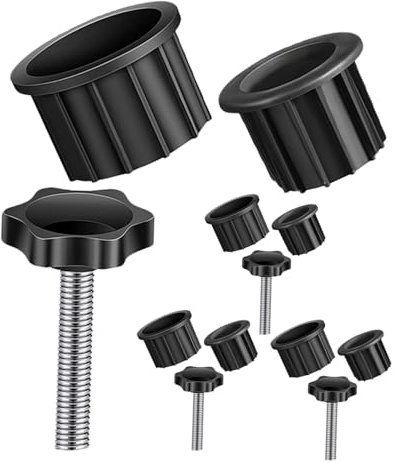 Toyvian Rechange pour Pied De Parasol Cache-Anneau pour TR Parasol Extérieur avec Filetage Et Poignée pour Table De Terrasse Jardin